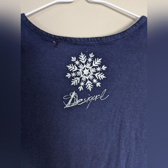 Desigual Frozen girls dress tutu rhinestones 7/8 - Picture 6 of 9